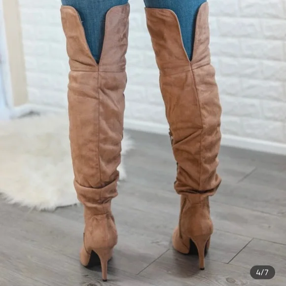 Knee High Thigh High Boots - Picture 5 of 5